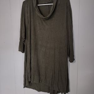 Olive green tunic